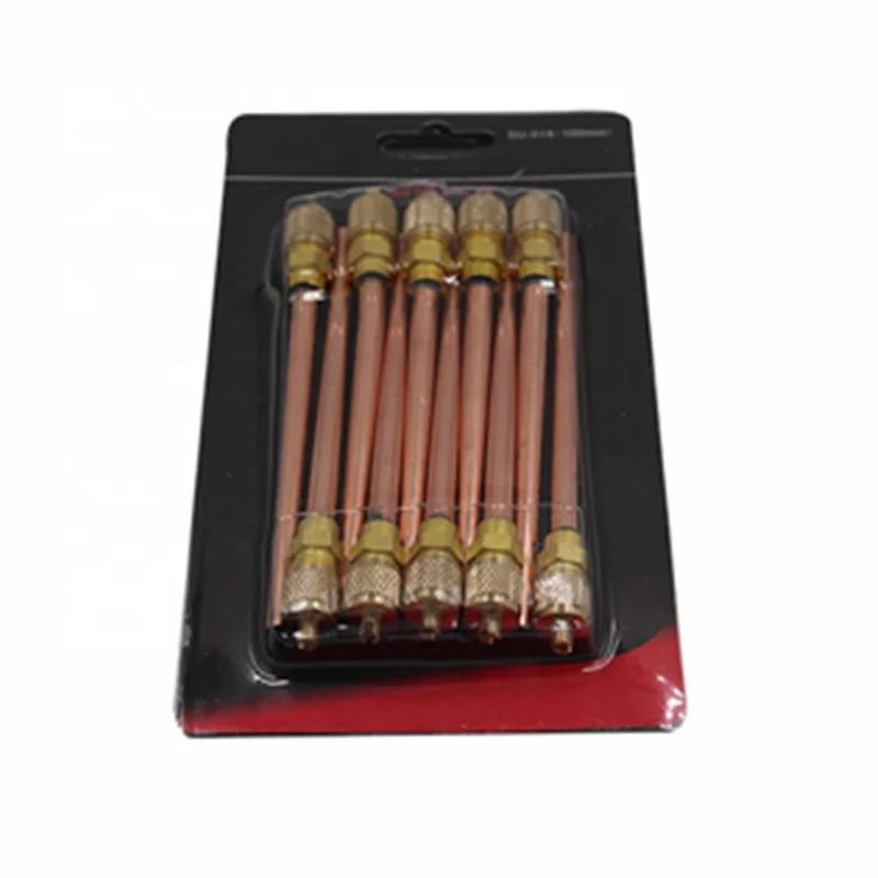 Refrigeration spare parts charging valves copper access valves