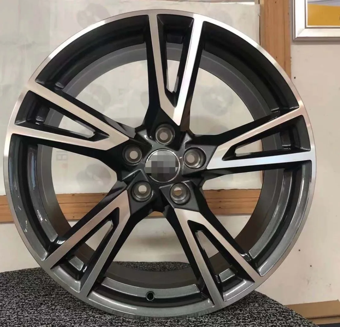 A043 Manufacturer Machined Face Rims Mags 19 Inch 5X112 Car Wheel For Audi