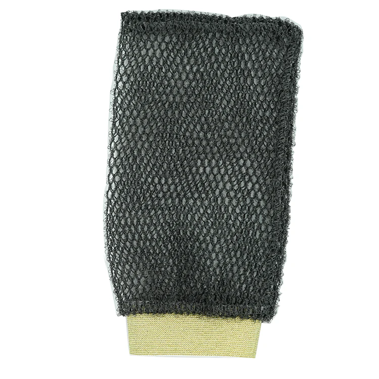 Double-sided Terry Body Bath Rub towel Golden edge  Exfoliating Scrub Cloth Bath towel