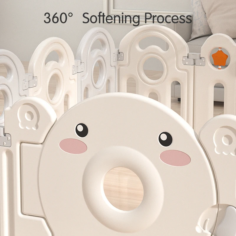 Customizable Amazon Hot Sale Free Samples Children Folding Play Yard Large Latest Plastic Safety Fence Kids Playpens With Gate