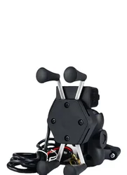Wholesale Motorcycle mobile phone holder electric bike modified USB charger mirror seat adjustable mobile phone holder