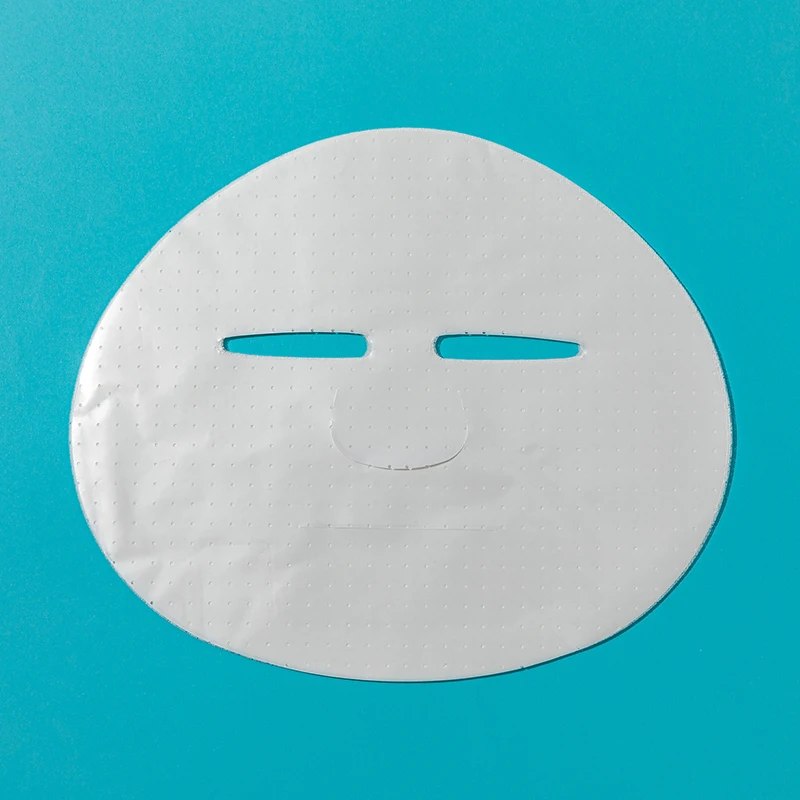 Wholesale Manufacturer  cosmetic korean sheet mask viscose 100% natural silk facial mask sheet facial mask