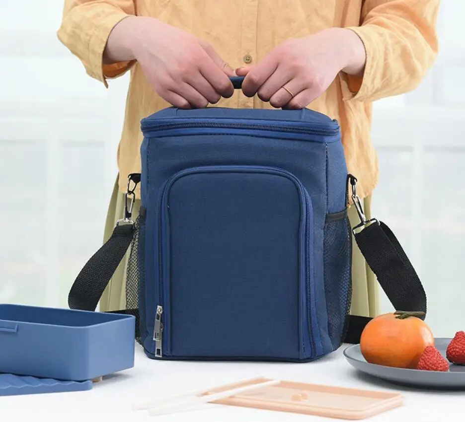 
Heavy Duty seamless large cooler bag insulated lunch for Camping Hiking Picnics 