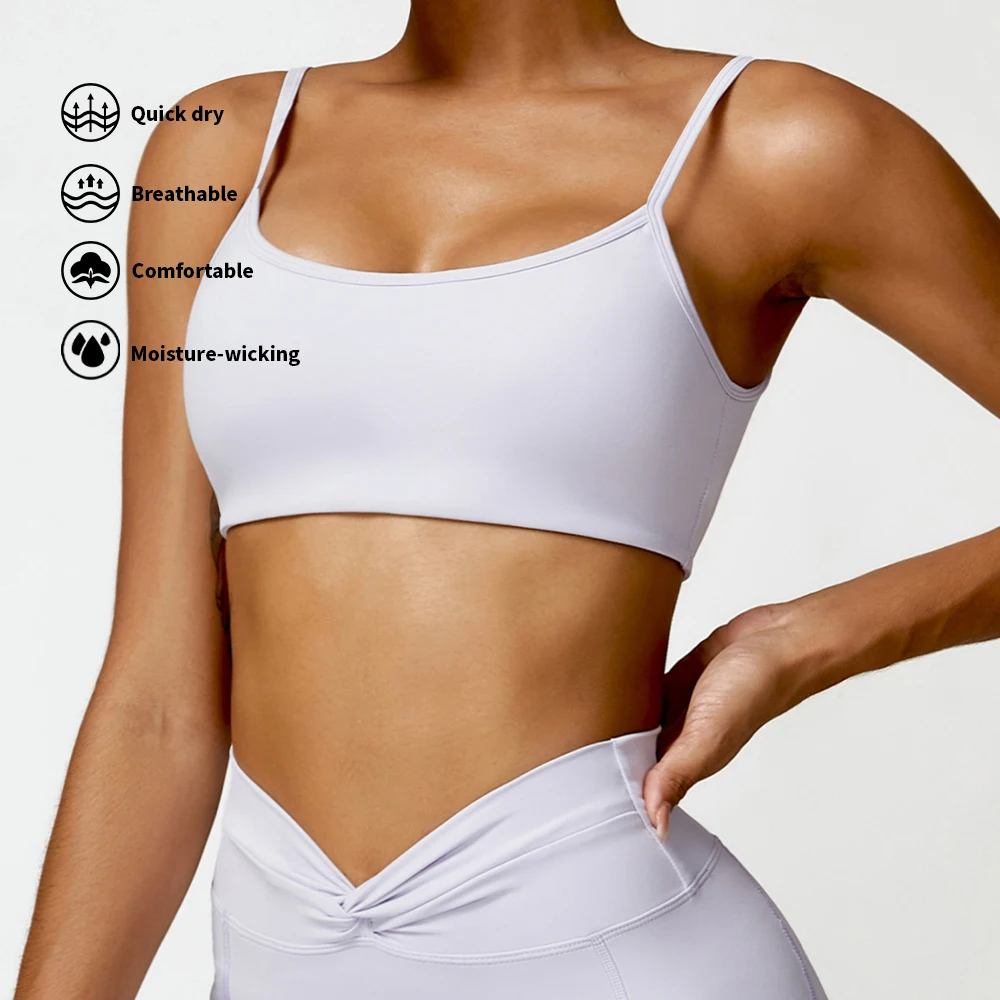 Women Sexy Sports Bra Twisted Back Gym Fitness Quick Dry Top Workout Running Slim Straps Yoga Bra Sports Bra For Women Fitness