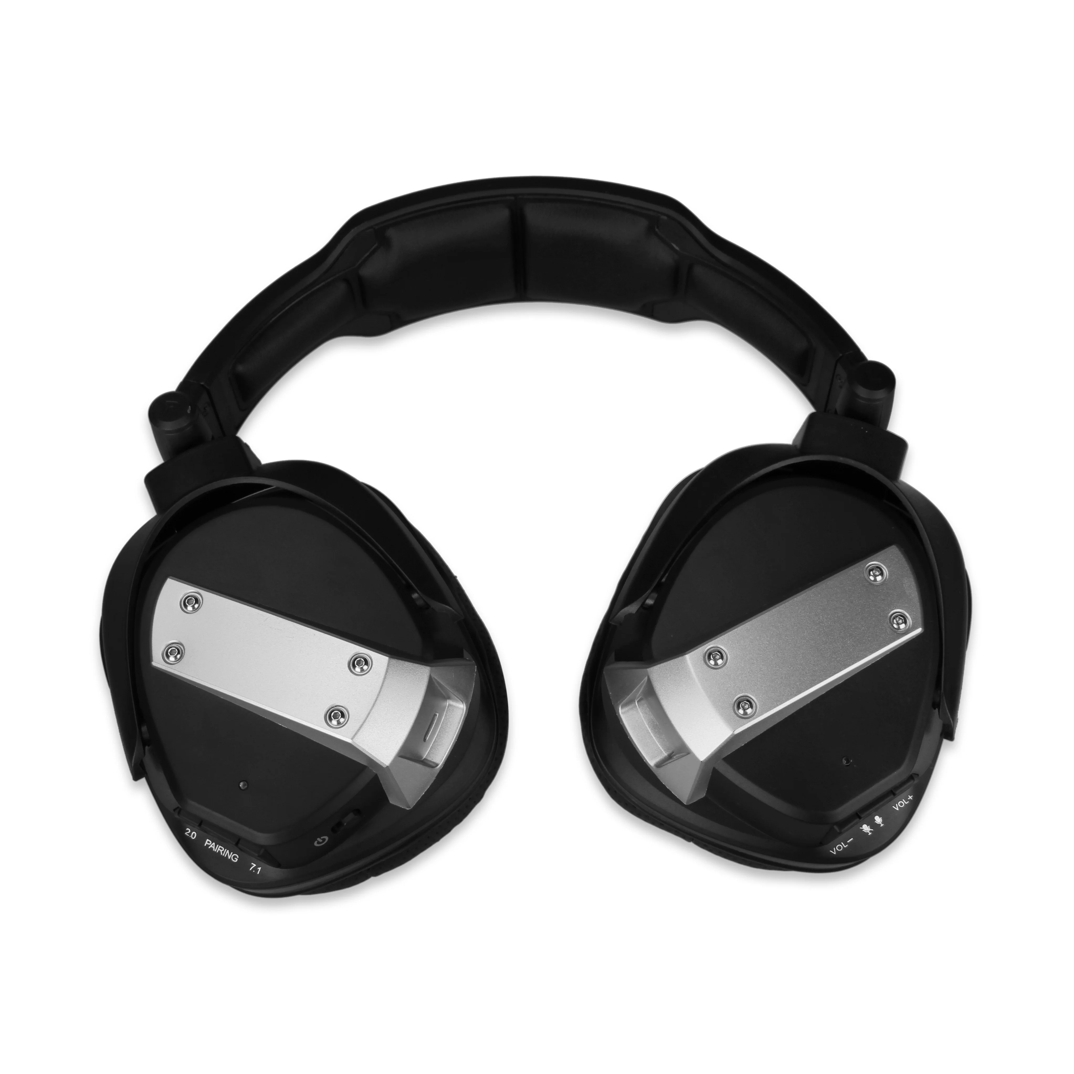 2.4G type-c headphones gamer, PS5, switch handheld, phone and PC, Deep Bass and Rotating Metal Ear Cups