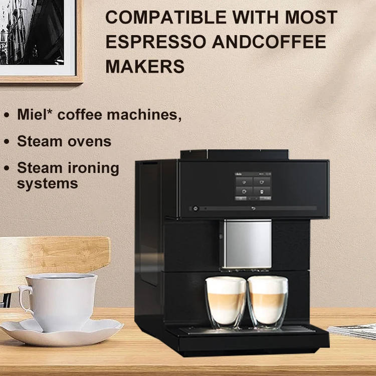 Coffee Machine Descaler and Cleaner Tablets compatible for miel* steam ovens, steam ironing systems