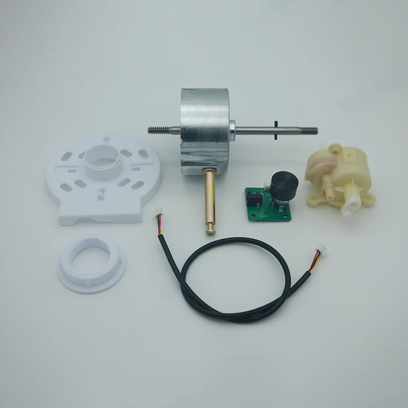 Hi Speed Oscillating Pedestal Stand Fan Motor 12V 24V DC 1300rpm Brushless DC Motor For Rechargeable Solar Fan