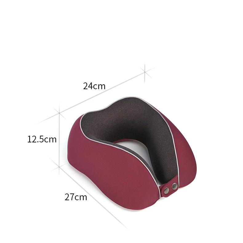 Hot Memory Foam Inflatable Personalized Travel Car Memory Neck Rest Pillow Head Support Travel Pillow for Airplane