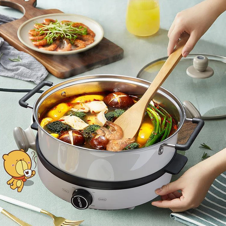 Shiren Top Quality Electric Hotpot Electric Grill in one machine