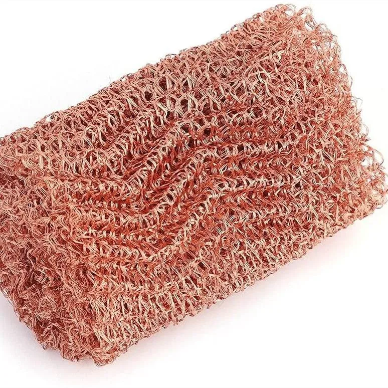 Hot sale Using Convenient design Copper mesh Blocker Knitted for Distilling,Snail Birds Mouse Rat Rodent Control