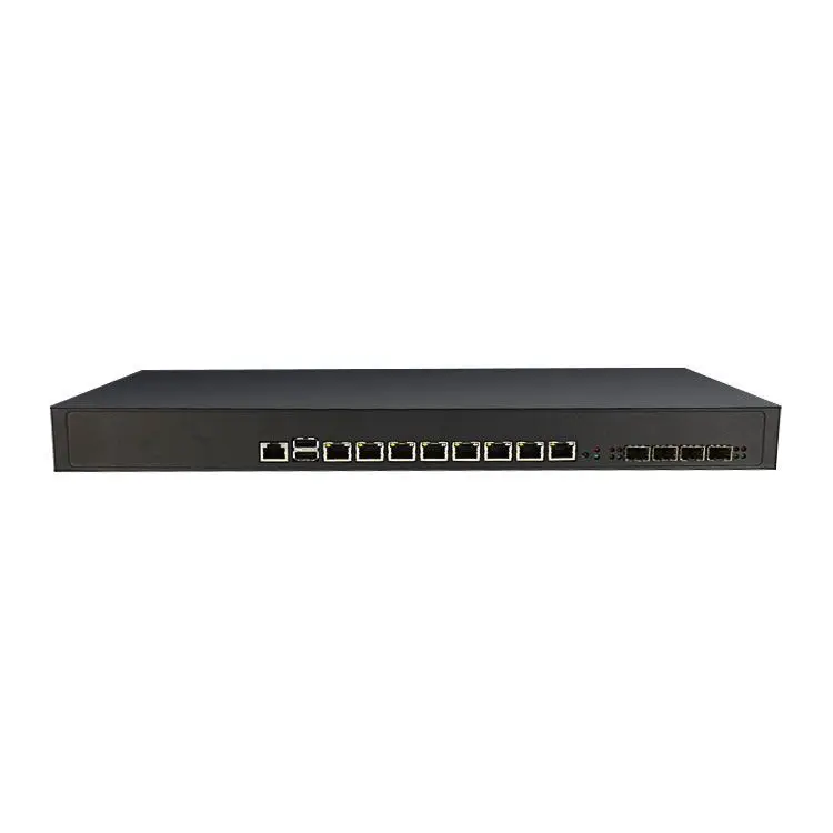 8 lans I3-4170 4*10G SFP firewall appliance support 4Gen I3/I5/I7 4X10 SFP 1U firewall Pfsense PC security vpn router