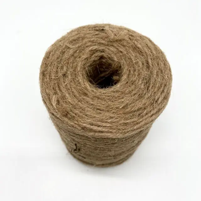 Quality natural jute twine/jute packaging rope/210G