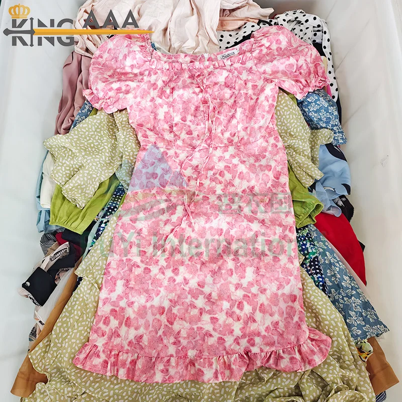 Подержанные платья-платья ropa usada para las mujeres премиум-класса pakaian bekas wanita импортные фирменные тюки из Японии для подержанной одежды