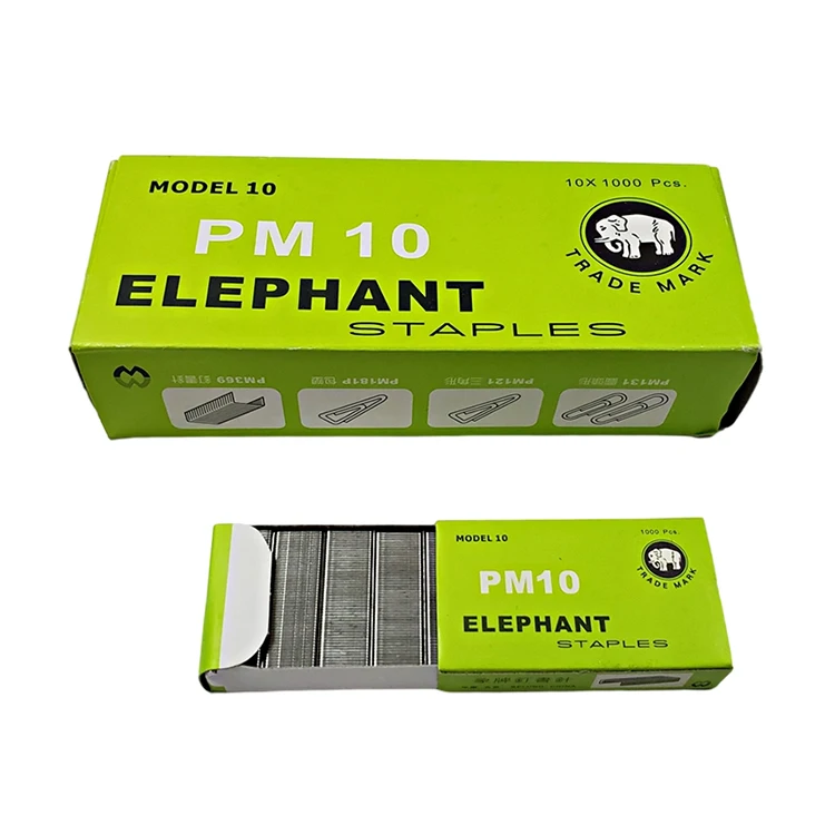 Good Quality Low Price Silver Colour Metal Wire Material Office Staple For Promotion