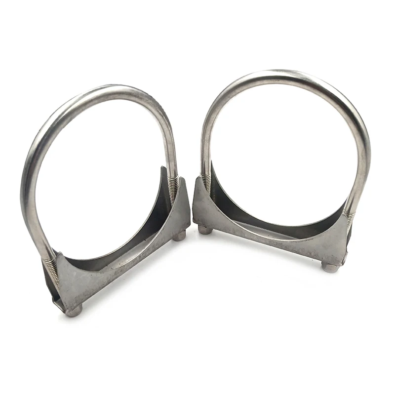 2.5 inchi Heavy Duty M10 Thread Exhaust fixing U Bolt Clamps