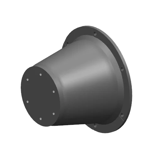Marine Rubber Cone Fender with Steel Panel and Accessories for Ports