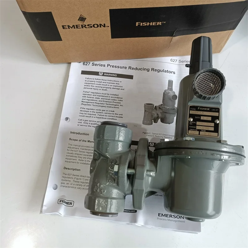 Регулятор давления Fisher 627 Series промышленные регуляторы 627-1217-29863 627-499 клапан fisher