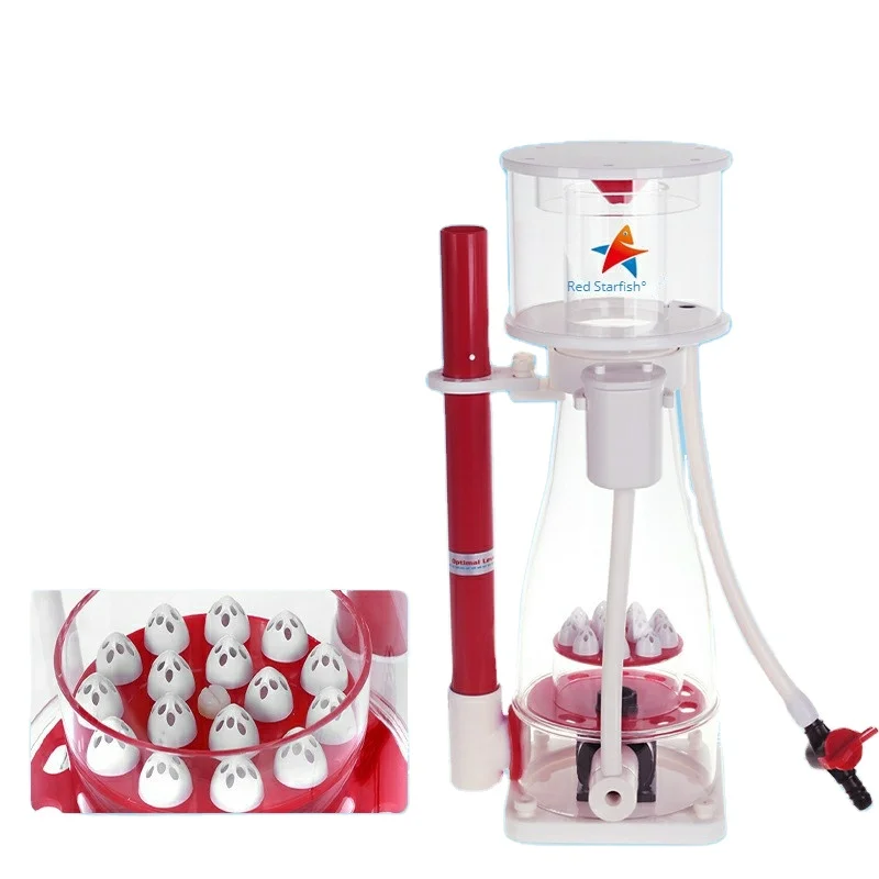 Fish tank aquarium scraper saltwater aquarium ammonia separator red starfish protein separator