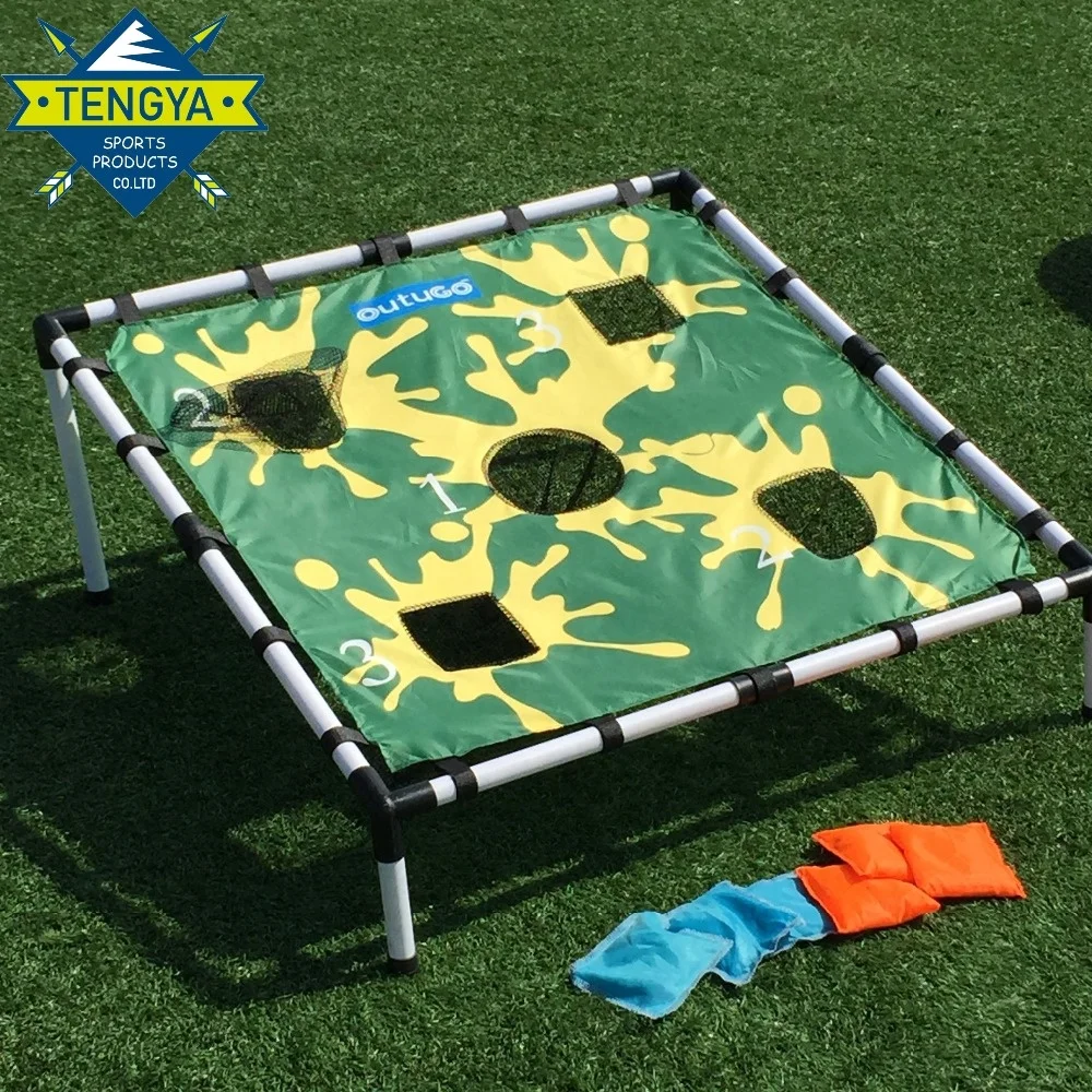 Indoor Outdoor Lawn Game toss game with bean bag