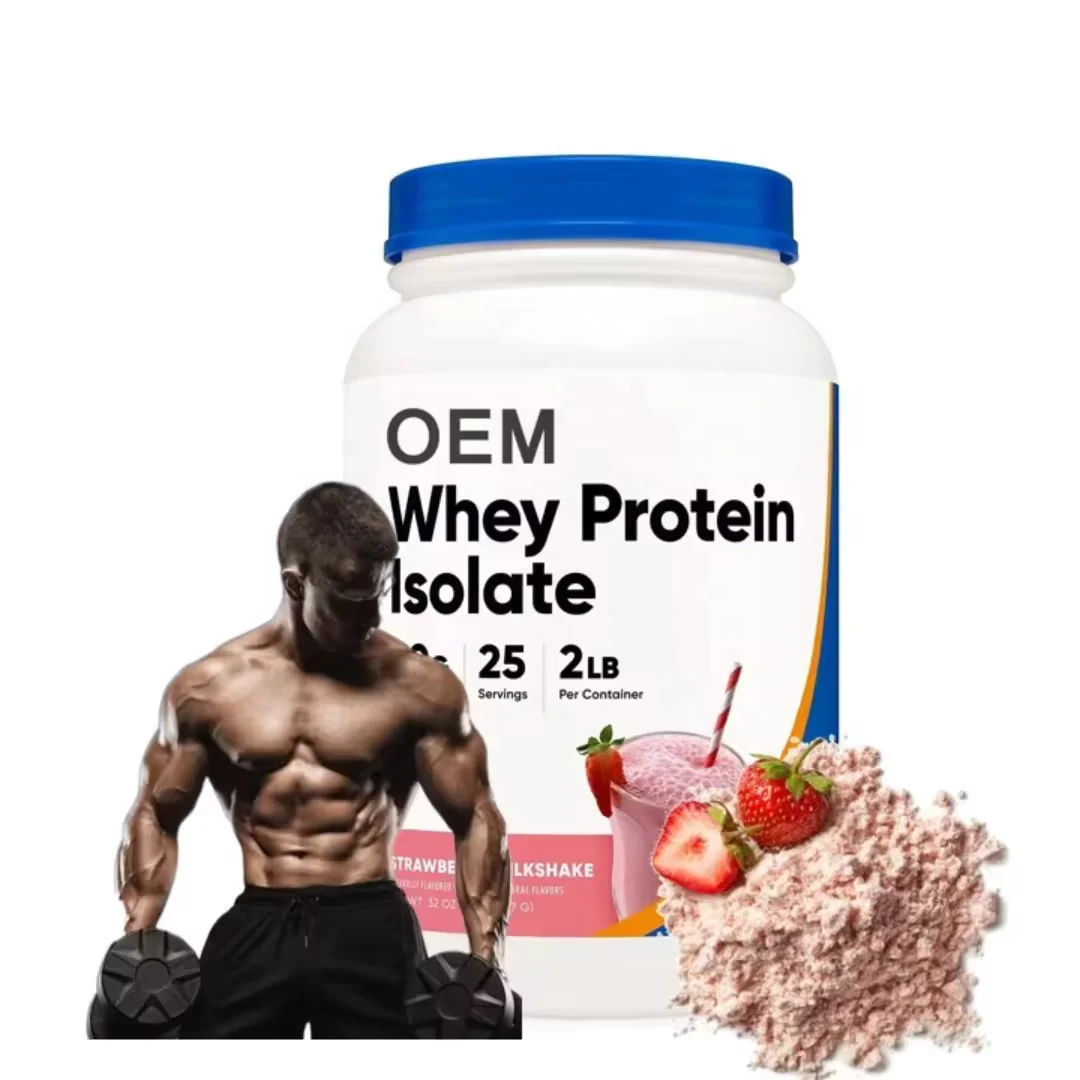 OEM/ODM Whey Protein Isolate Naturally Flavored Gluten Free Whey Protein Powder