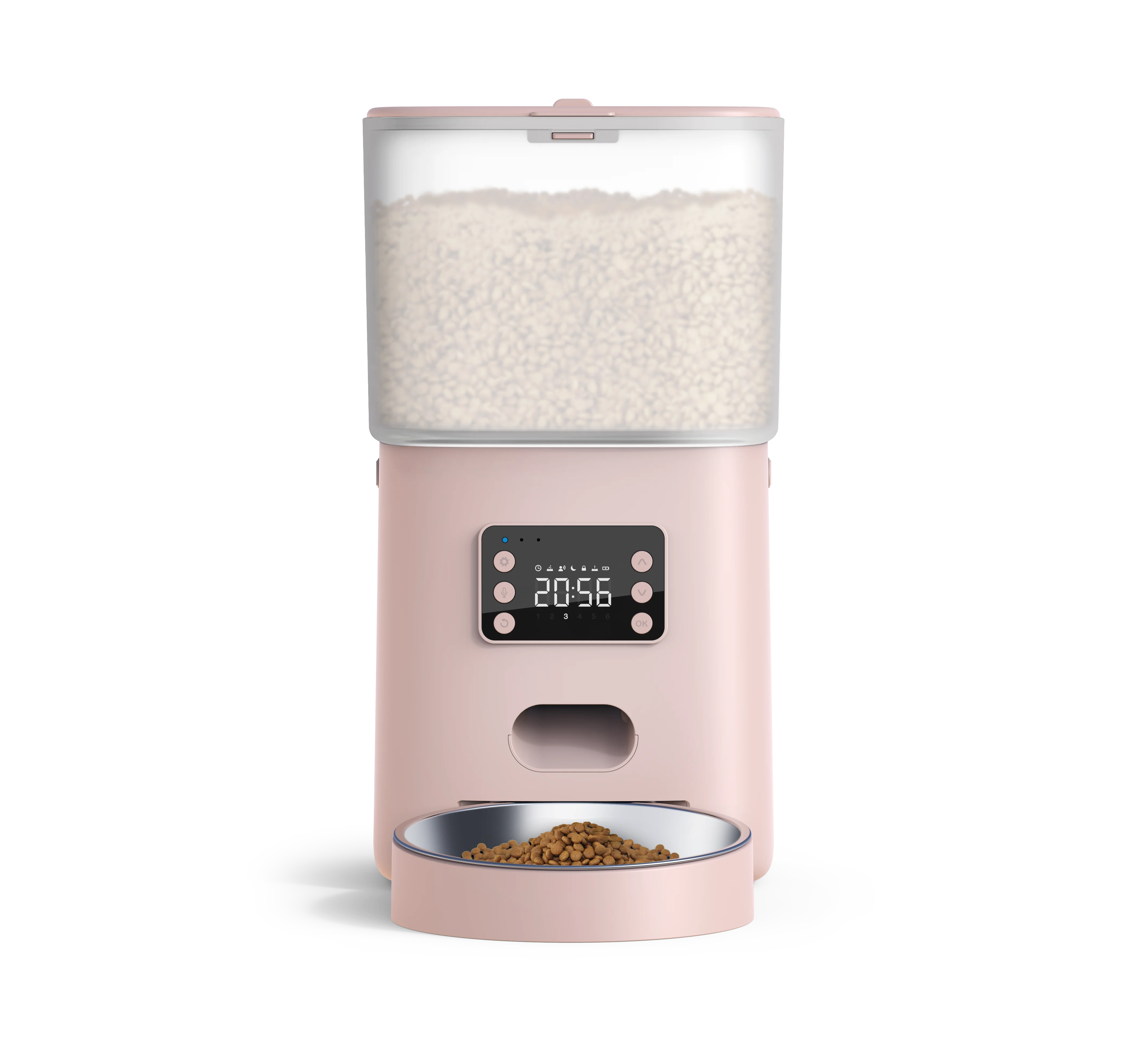 iPetDog electric Brand new Dog Cat Smart Wifi Mobile Phone App Remote Control Microchip Automatic Pet Feeder with high quality