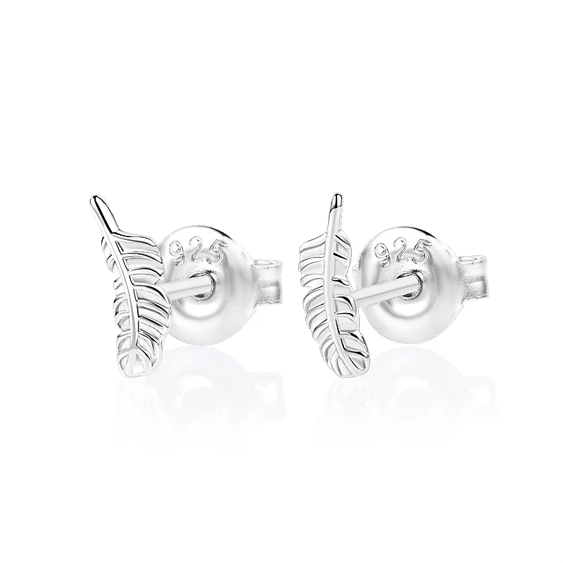 bulk wholesale korean feather earrings