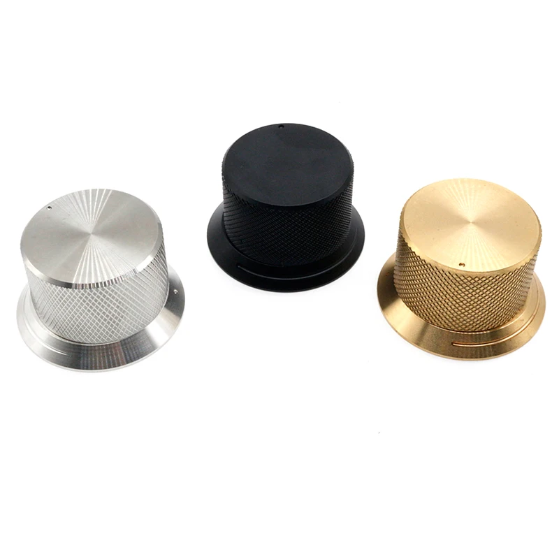 D shaft Teeth Round Shaft Metal Aluminium Potentiometer Switch Encoder Pointer Rotating Volume Control Knobs