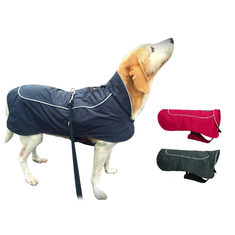 Оригинальный производитель Oem/Odm, модная, светоотражающая, роскошная, большая, Классическая, дизайнерская, зимняя, прозрачная, для домашних животных, переработанная нейлоновая куртка, черный, непромокаемый дождевик для собак