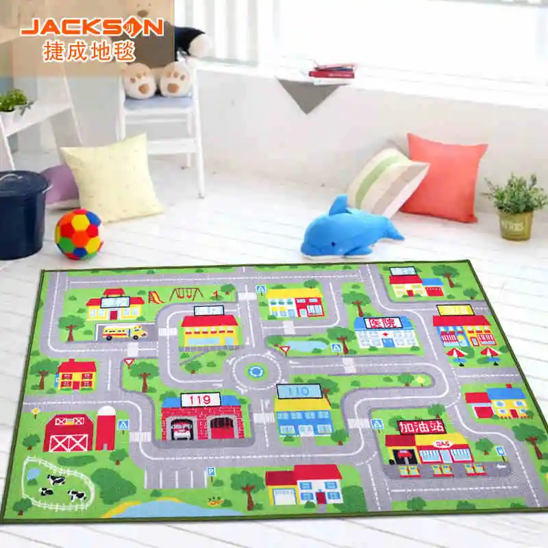 Детский ковер с принтом