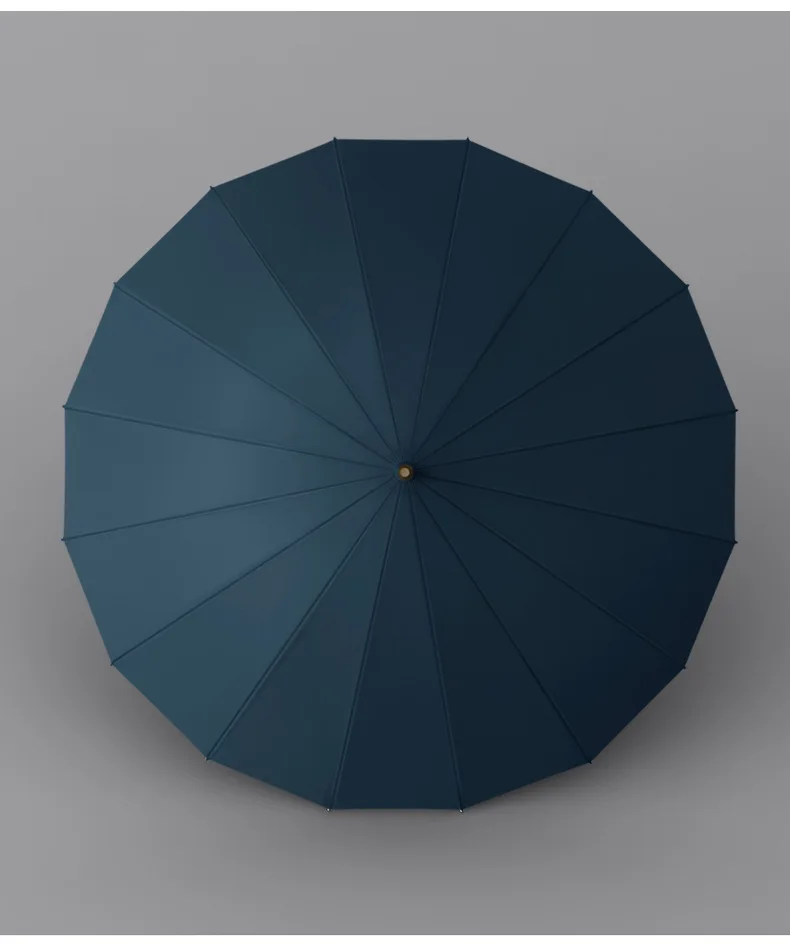 Ok Umbrella 16 ribs custom logo automatic open straight umbrella