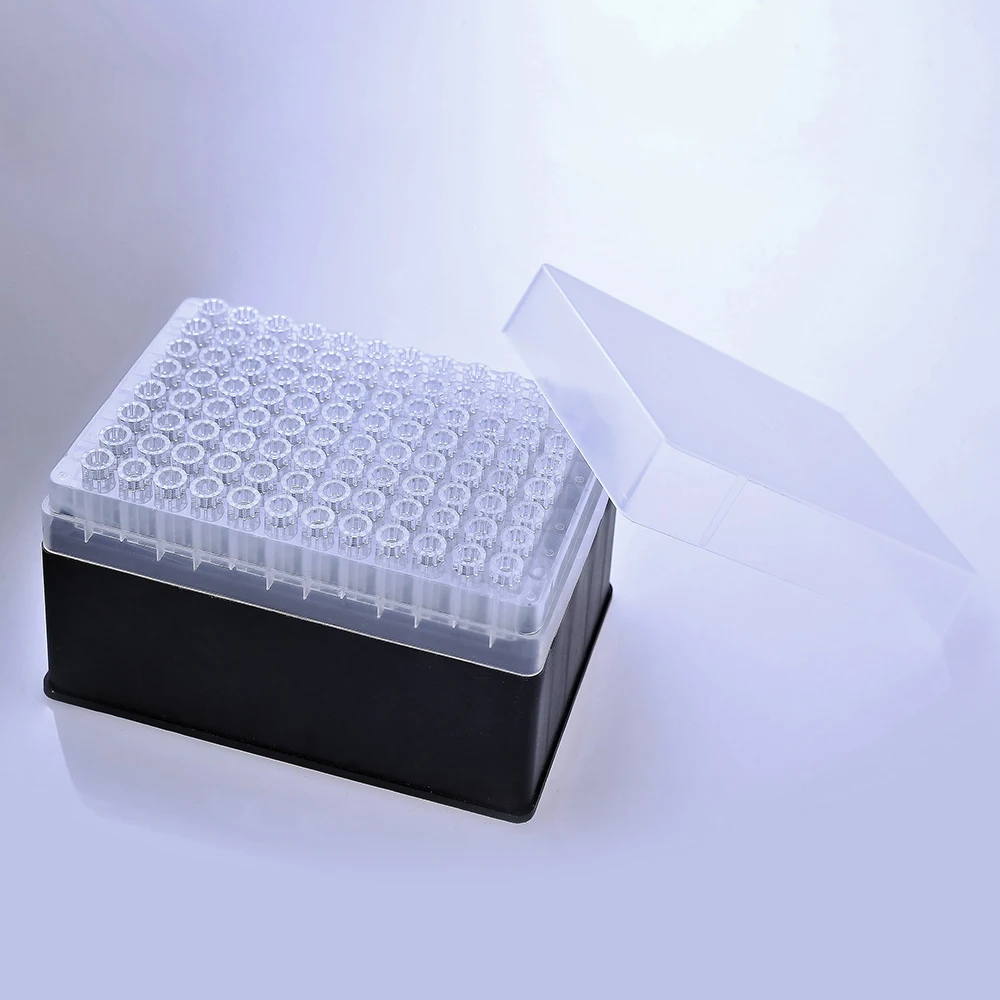 Agilent Disposable 30ul 250ul Plastic Transparent Pipette Filter Tips For Industrial