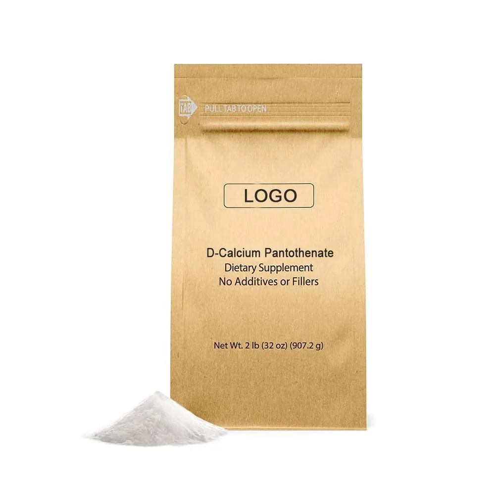 Food Supplement Vitamin B5 D-Calcium Pantothenate Powder 99% Calcium D-Pantothenate Cas 137-08-6