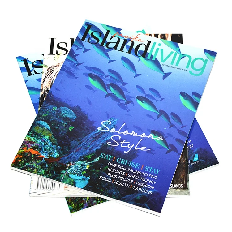 Printing Cheap Magazine Paperback Perfect Bound Book Printing Service Offset Printing Custom Size Paper & Paperboard Soft Cover