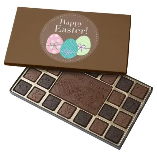 Wholesale Price  Luxury Small Edibles Eid Gift Chocolate Packaging Box For Macaron Food Chocolate Candy Packaging