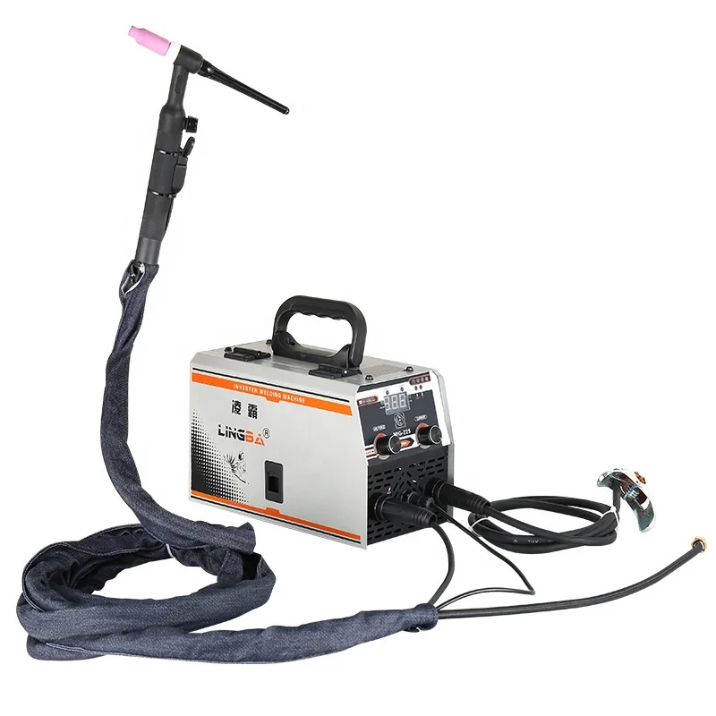 3-in-1 airless two-protection welder MIG/MMA/TIG welder 1kg 120A220v welding machine