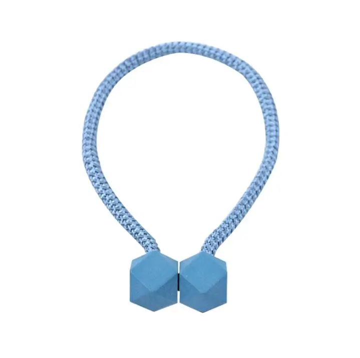 Octagon Style Magnetic Window Curtain Holdbacks Home Office Decorative Drapes Weave  Holders, No Tools Required