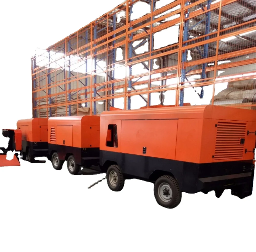 LGCY-8/8F, 8 бар 283cfm, китайский двигатель Cummings, портативный дизельный промышленный винтовой воздушный компресс