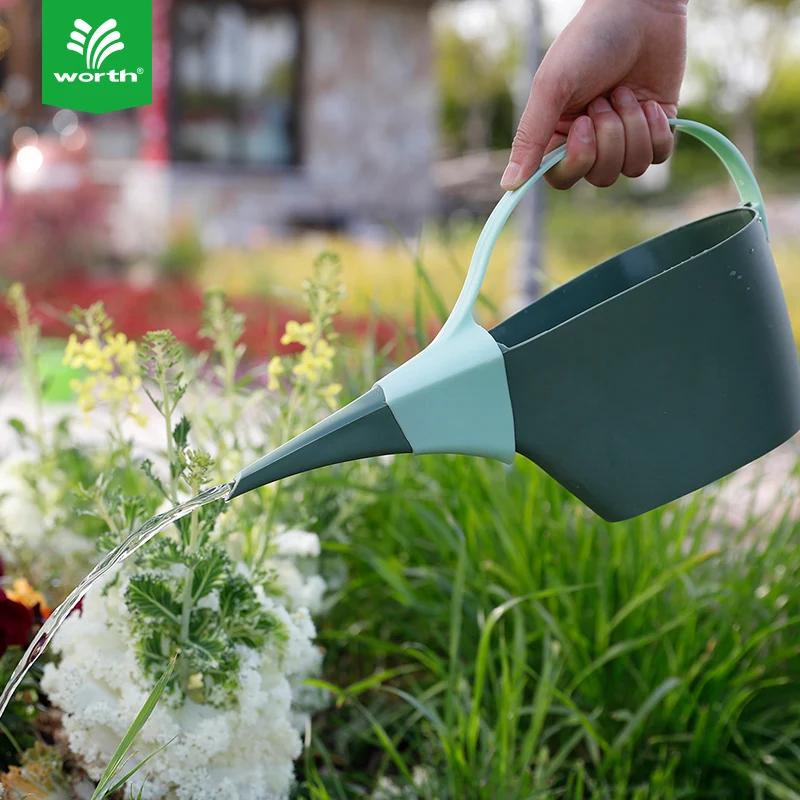  China Wholesale Modern Indoor 1.2 L Green Plant Plastic Garden Watering