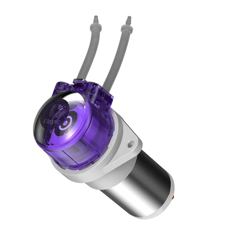 Cinyar AQB 6V 12V 24V DC Brushless Motor OEM Micro Peristaltic Water Transfer Pump for Lab Liquid Mini Dosing Pump