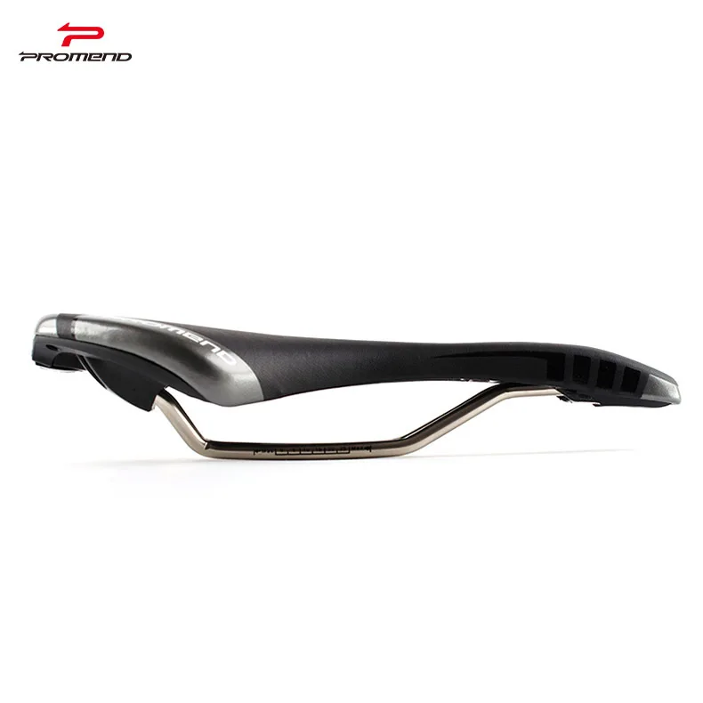 2022New Design Breathable Bicycle Saddle Seat Promend Cheap MTB Bike Durable Saddles Soft PU Leather Steel MTB Road Bike Saddles