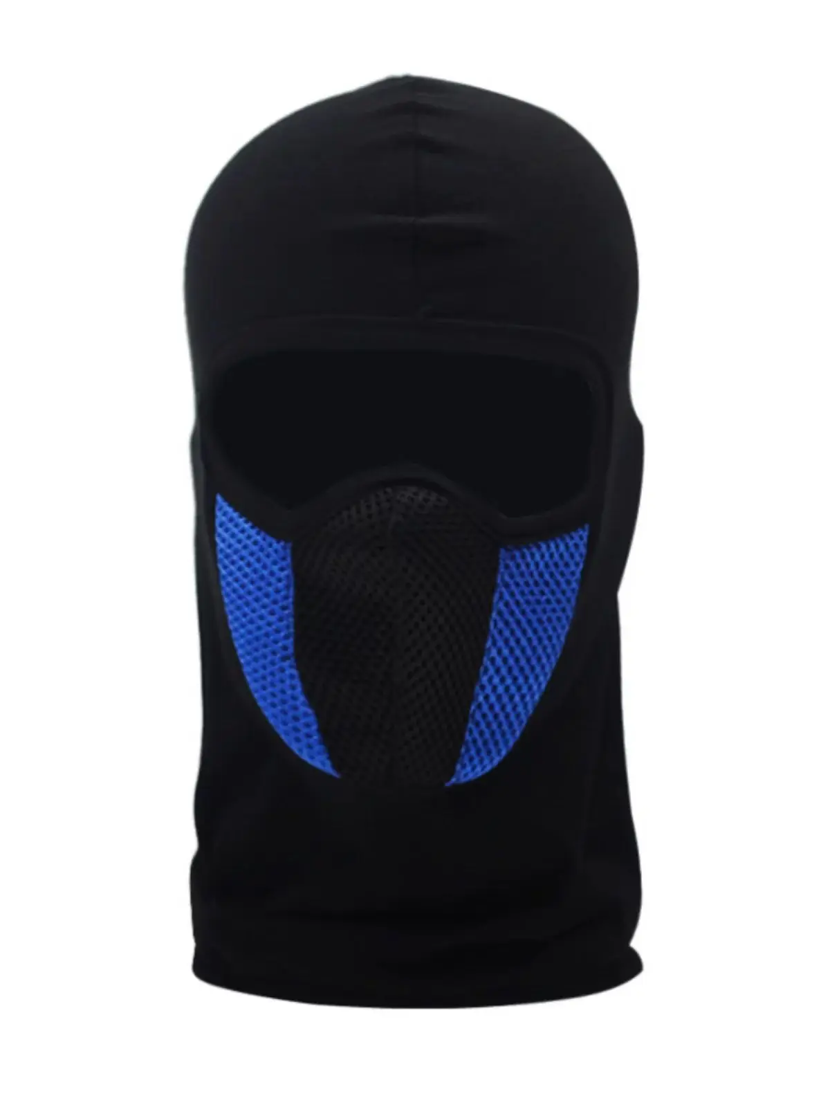 Summer Cool Breathable Full Face Balaclava Motorcycle Sports Mask Adults Dust-Proof Windproof Spandex Polyester Ice Silk