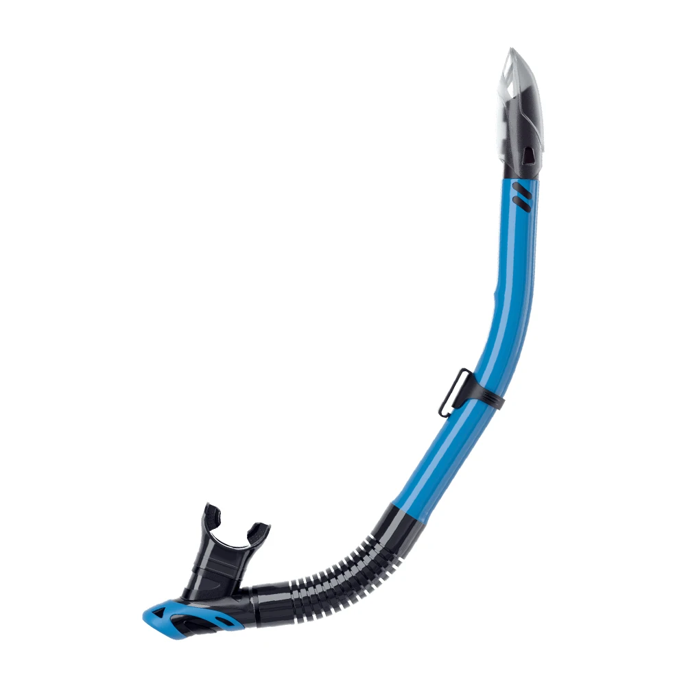 2024  new arrival hot-selling recommend swimming sports PVC tube+ silicone mouthpiece & hose  semi-Dry diving snorkel for adults