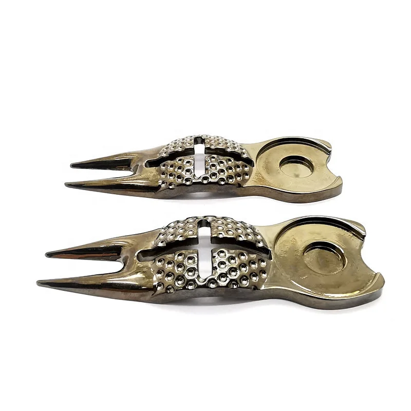 Bulk Blank Antique Design Golf Divot Repair Tool With Golf Ball Liner