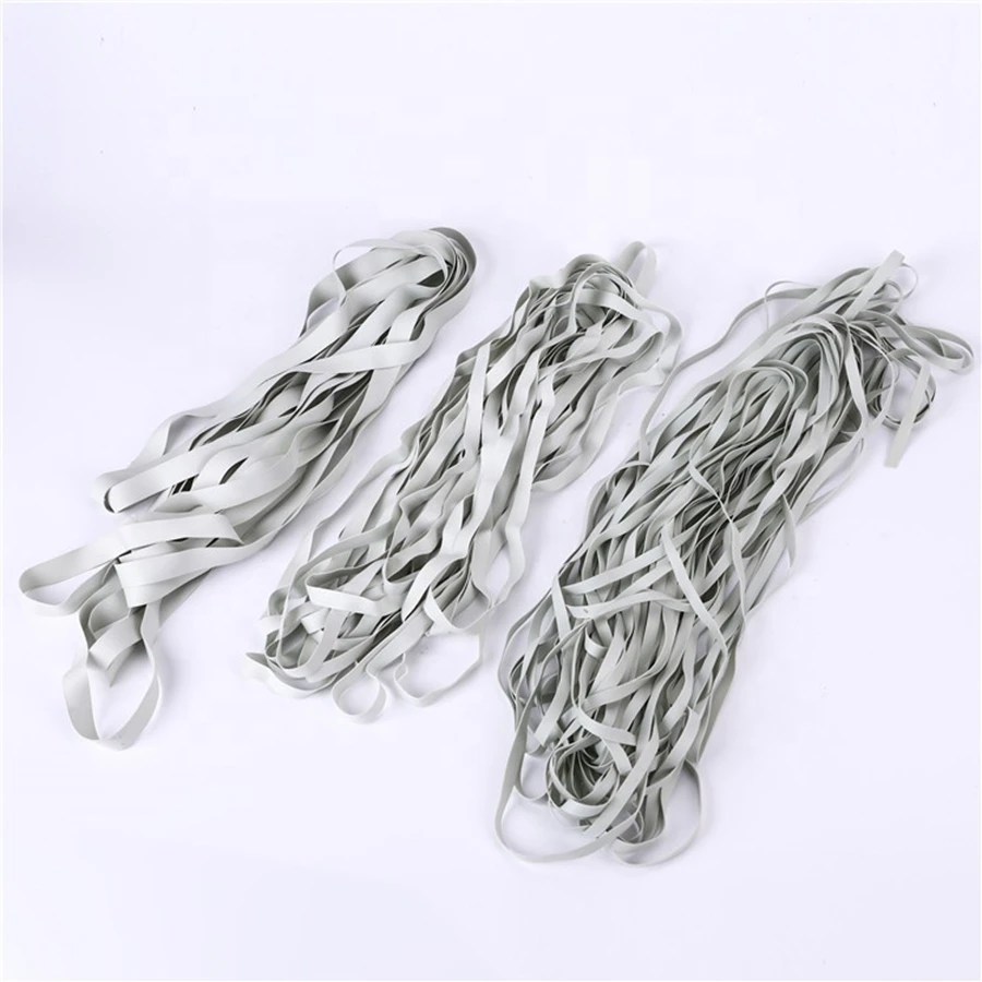 Manufacturer wholesales 4mm white rubber elastic band natural and environmentally friendly swimwear and swimwear clothing