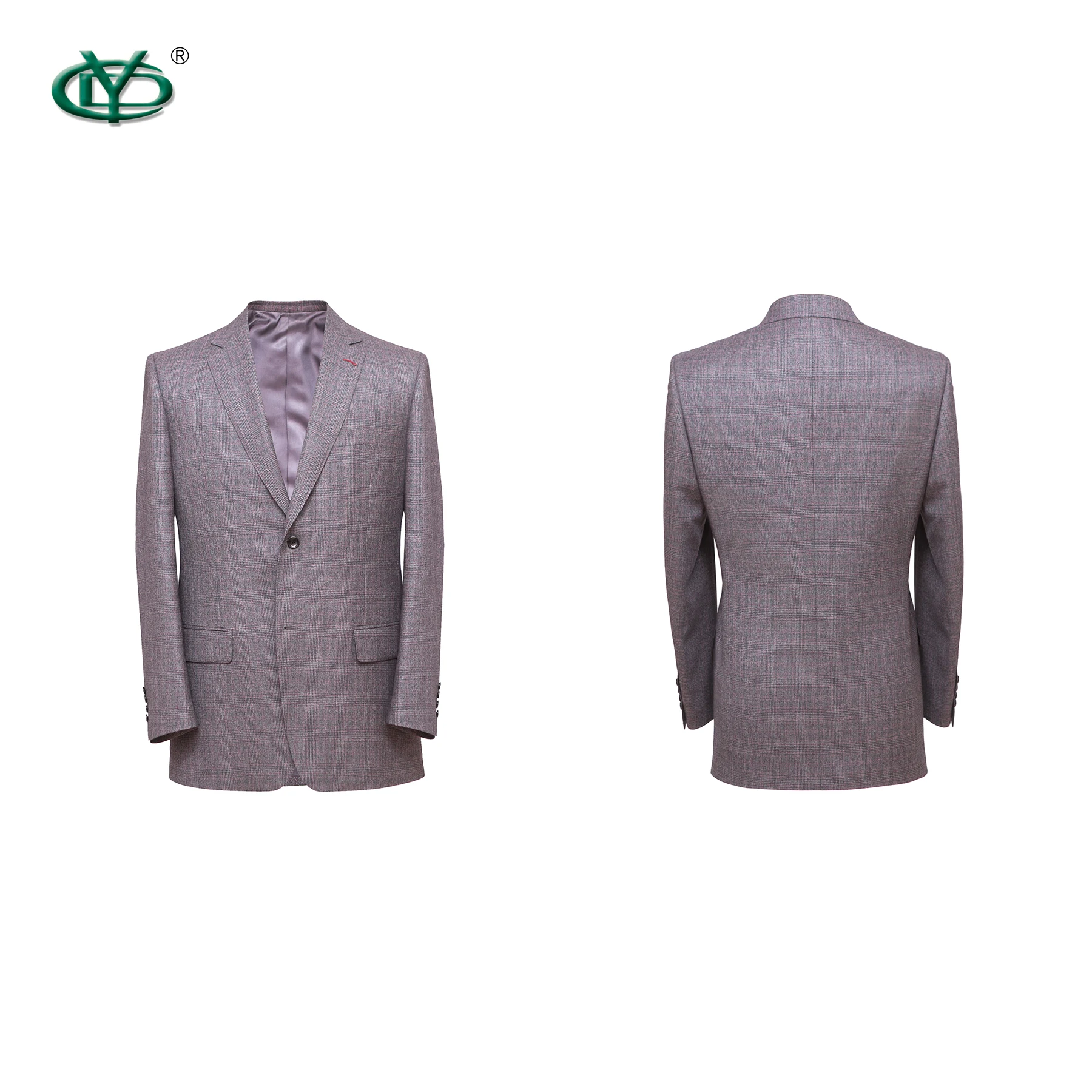 wool blended latest design men casual business suits pant blazer for man