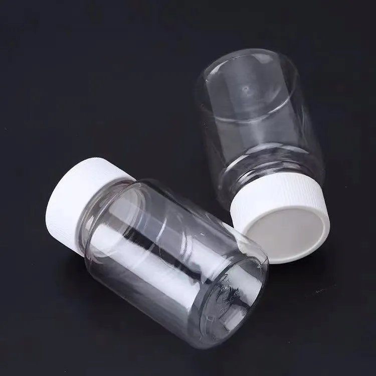15 20 30 50 100ml ml PET transparent plastic bottle large mouth medicine liquid sample bottle sub-bottle