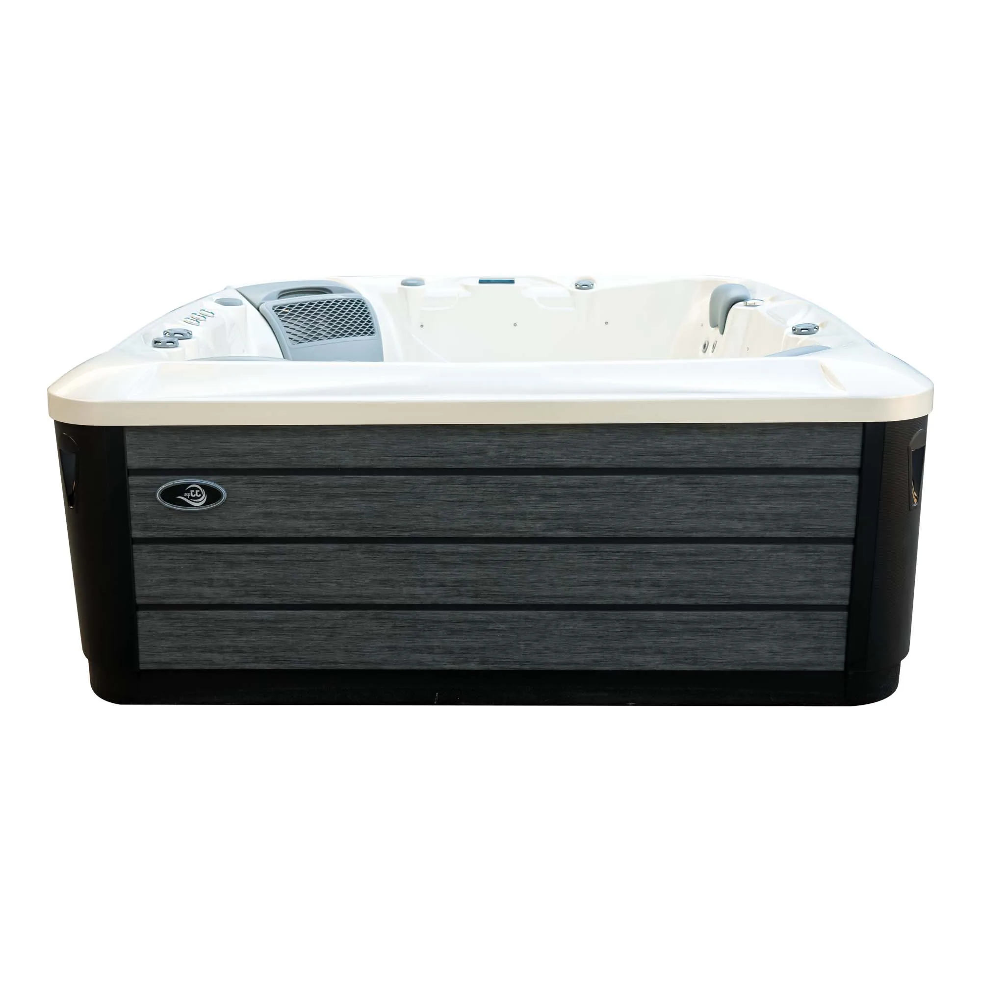 Sexy Massage bathtub 5 Persons freestanding Adult Acrylic hot tub with foot massage