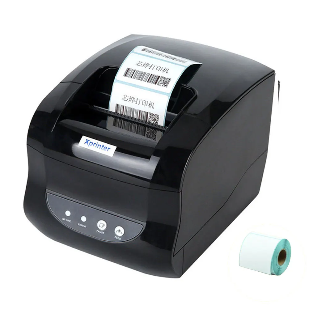 Xprinter 365 все-в-одном 3 дюймов этикетки штрих-кода принтер для печати наклеек тегов печать