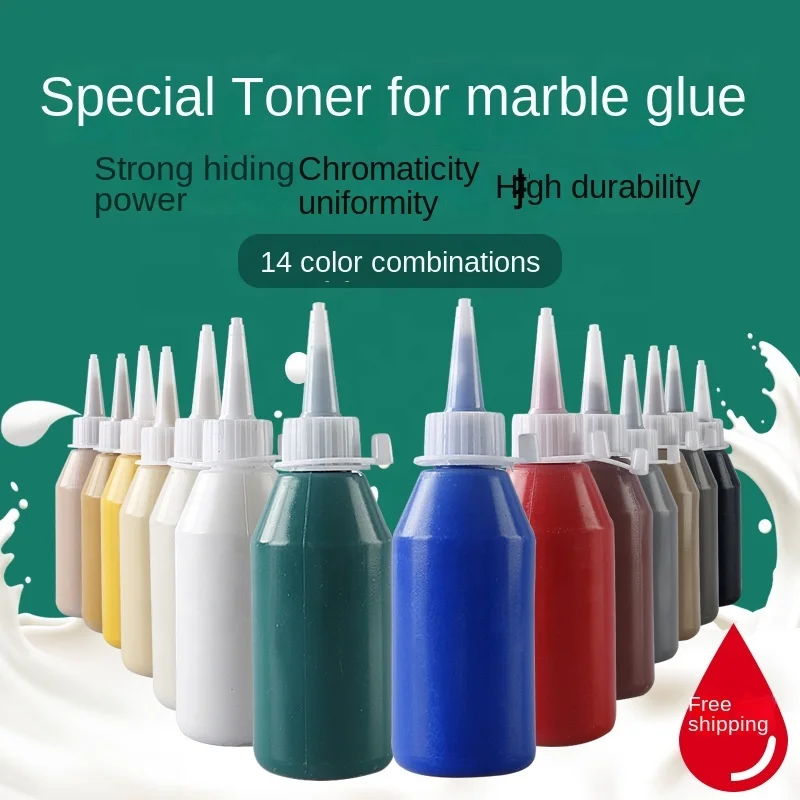 Marble glue toner stone toner marble repair pigment resin glue paste ground care special