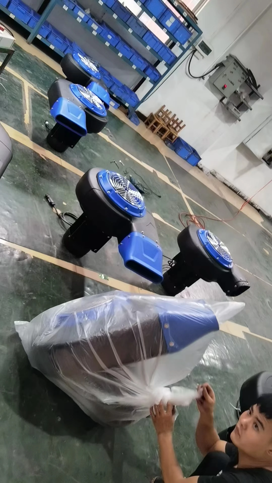 5.5kw 7.5kw Car Wash Side Blowers